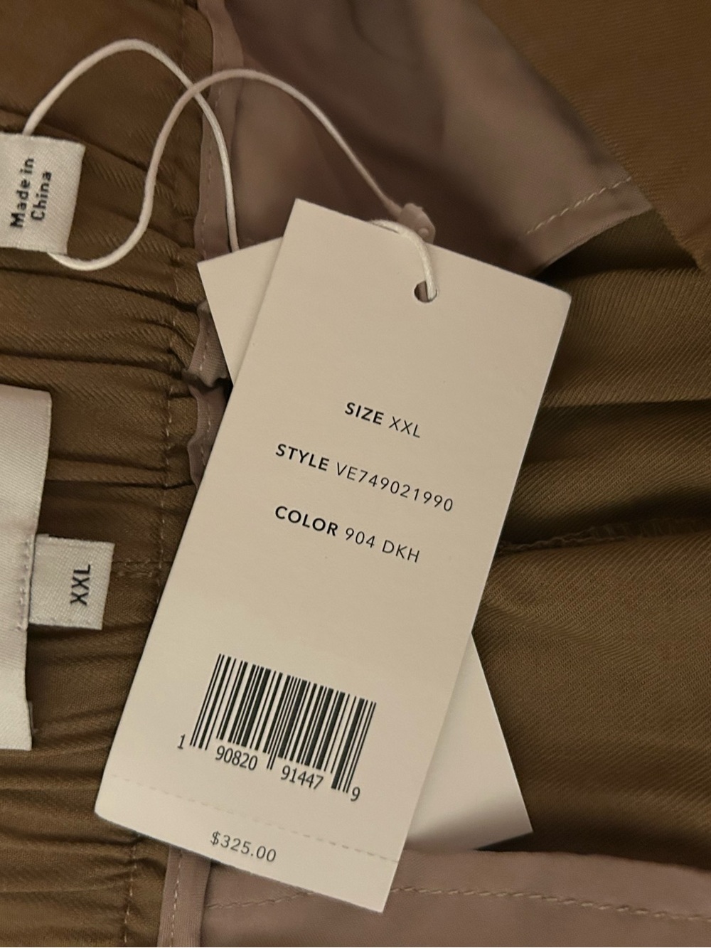 Vince Women’s Pants in Light Tan - Picture 3 of 4